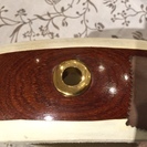 高級津軽三味線◯購入金額90万円◯金細、棹トチあり、紅木太棹、子持綾杉胴