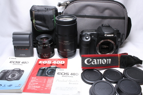 ★★★完売★★★　　新品級●極上3844回●Canon キャノン EOS 40D Wレンズ#70