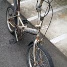 錆びあり　折り畳み式自転車20ｲﾝﾁ絶好調！