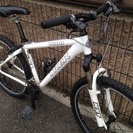 【販売済】【325】【整備済】トレック製MTB　シマノ製3×8段ギヤ　カギなし　ライトなし【17500円】