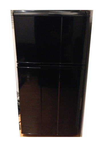 【交渉中】ハイアール 冷蔵庫(ブラック) 2ドア JR-N100C