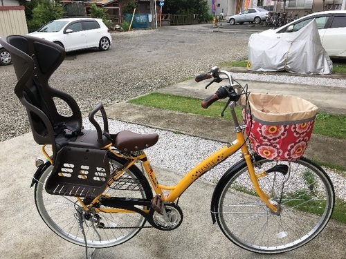 子乗せ自転車（1月半使用）