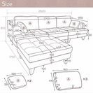 値下げ‼三人かけソファー美品