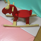 IKEA 木製 木馬