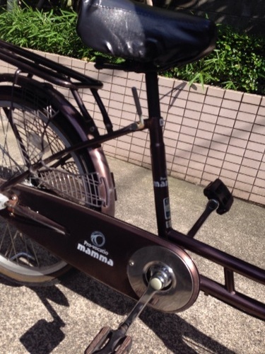 【美品】OGK チャイルドシート付きシティサイクル（BAA認証）最大3人乗り 美品】OGK チャイルドシート付きシティサイクル（BAA認証）最大3人乗り