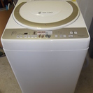 SHARP 全自動洗濯乾燥機 7.0㎏ Ag+ ION COAT 美品2010♪