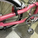 [3197]GIANT CLIP ジャイアント クリップ　折りたたみ自転車　20インチ　外装8段変速　軽量アルミフレーム　ピンク