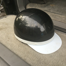 最終値下！★ヘルメット 半帽 黒メタリック SG/PSCマーク