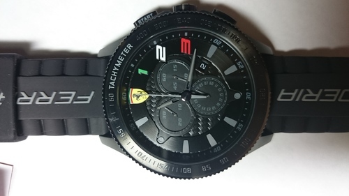 フェラーリ　スクーデリアXX クロノグラフ　イタリアンカラー　腕時計