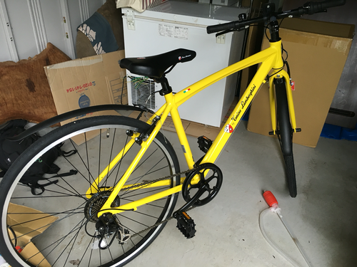 トニーノランボルギーニ自転車(黄色)未使用