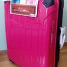 【終了】大型スーツケース（ピンク）