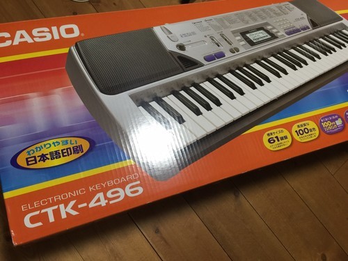 値下げ CASIO 電子キーボード ベーシックタイプ CTK-496
