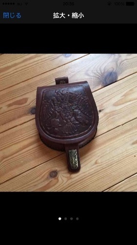 新品 レザークラフト ウエストバック