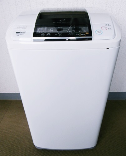 交渉成立：【Haier（ハイアール）】 全自動洗濯機／５ｋｇ☆２０１０年製☆