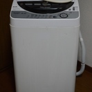 完動★SHARP/シャープ 全自動洗濯機 6.0kg ES-FG...