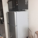 【交渉中】一人暮らし向け　冷蔵庫・オーブン機能付き電子レンジセット