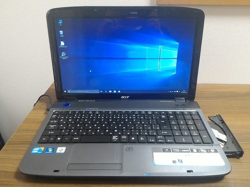 (お取引中)高性能 i5搭載Windows10 i5/ﾒﾓﾘ4G/HDD250G/DVD-RW/無線LAN/Libre Office [Acer Aspire 5740]