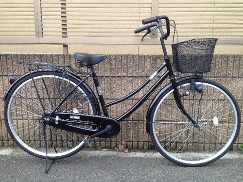 【販売済】【327】【整備済】軽快車　26インチ　シングルギヤ　ダイナモライト【6000円】