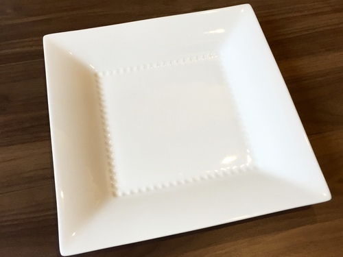 中古 Noritake ノリタケ リズモホワイト23cmスクエアプレート June 目黒の食器 プレート の中古あげます 譲ります ジモティーで不用品の処分