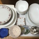 食器 色々 セット お皿 大皿 小皿 コップ カレー皿