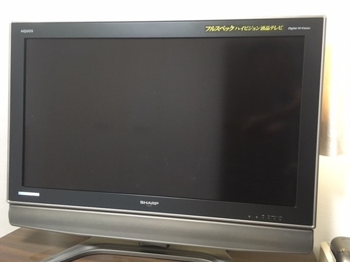 中古37型AQUOS　LC37GX1W