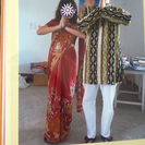 インド 民族衣装 サリー エスニック