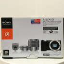 SONY レンズ交換式デジタルカメラNEX-5
