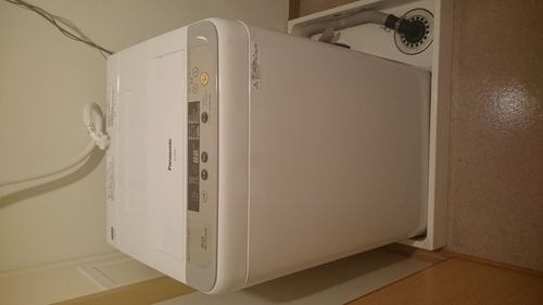 交渉中です　　2015年製 洗濯機 5キロ パナソニック NA-F50B8 1年使用　引き取り可能な方