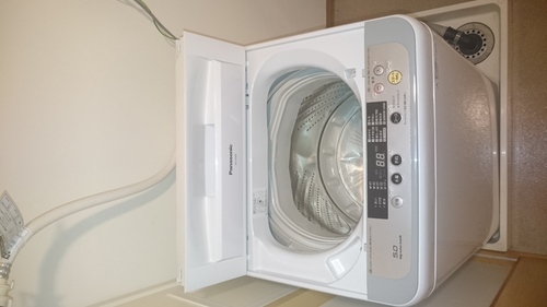 交渉中です　　2015年製 洗濯機 5キロ パナソニック NA-F50B8 1年使用　引き取り可能な方