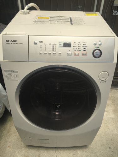シャープ ドラム式洗濯乾燥機