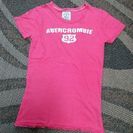 アバクロンビー&フィッチ　ピンク Tシャツ