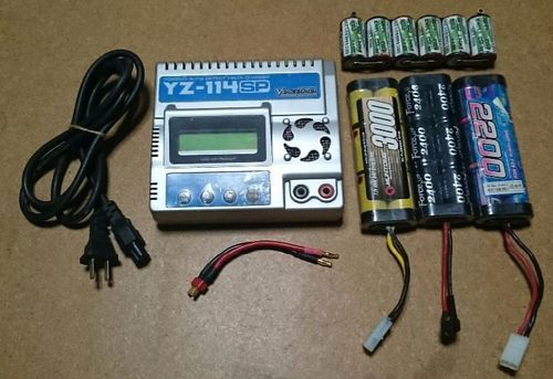 ヨコモ バッテリー充電器 バッテリー付き