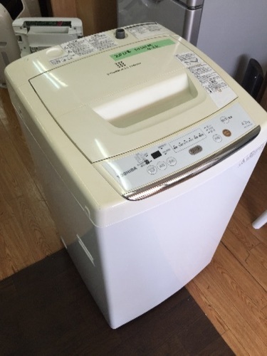 2013年 東芝 4.2キロ 洗濯機 8330円