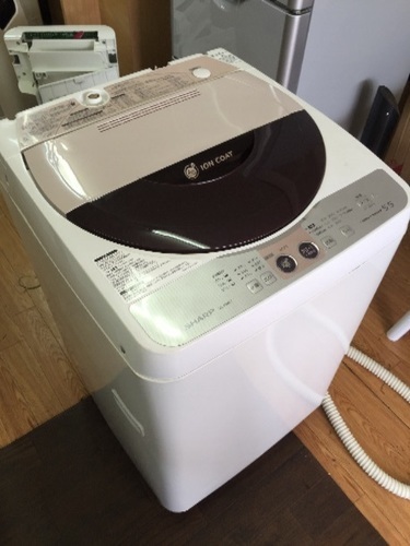 2009年 シャープ 5.5キロ 全自動洗濯機