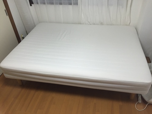 IKEA製　セミダブルサイズベッドです！！7/23〜7/24日に受け取り可能な方のみ◎