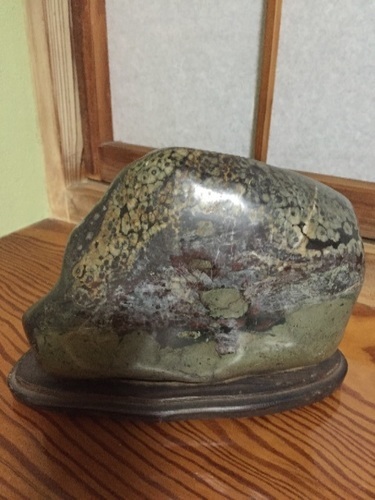 菊花石 孔雀柄