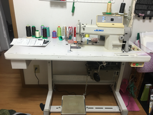 JUKI 高速一本針本縫自動糸切装置付きミシン