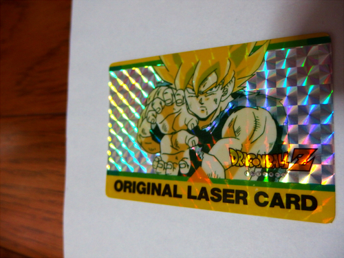 交渉中  ドラゴンボール　オリジナルレーザーカード　カードダス　アマダ