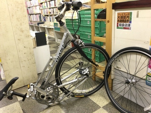 ミニベロ giant mr4 シルバー