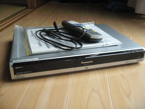 【売れました】パナソニック　HDD搭載ハイビジョンDVDレコーダー DMR-XP11