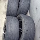 LEASING レアシング ブラポリ 8.5J 245/40R19 ガリ傷無し