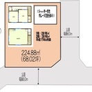 東武東上線「武蔵嵐山」駅徒歩12分。貸事務所6.5万円。カースペースも4台以上可能で店舗・事務所に最適です。の画像