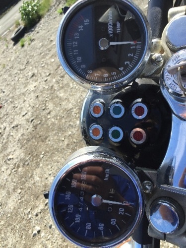 kawasaki zrx1200Rフロントフォーク 美品スタビライザー付きセット売り