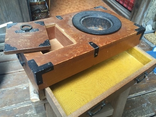 和風なお家に レトロなタバコ盆 インテリアにも (ばんでぃー) 名古屋のインテリア雑貨/小物《その他》の中古あげます・譲ります｜ジモティーで
