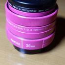 PENTAX 標準単焦点レンズ DA35mmF2.4AL ピンク...
