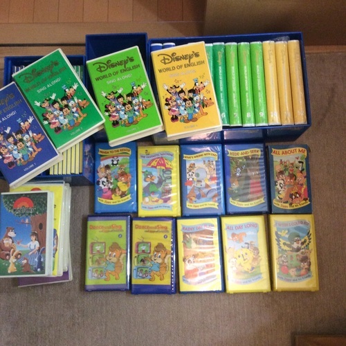 最終値下げ‼︎】DWE cd35枚、シングアロング、メインVHS\u0026ブック  