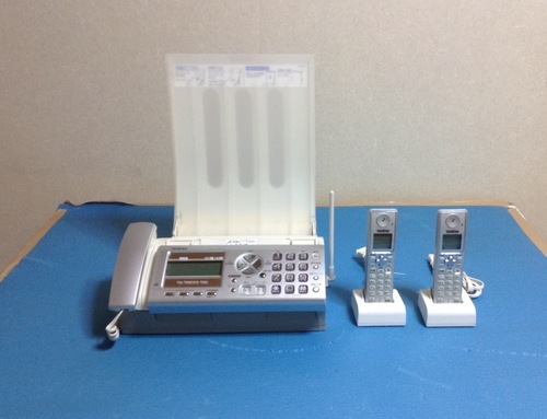 終了致します。  ブラザーFAX 子機2台付き 中古