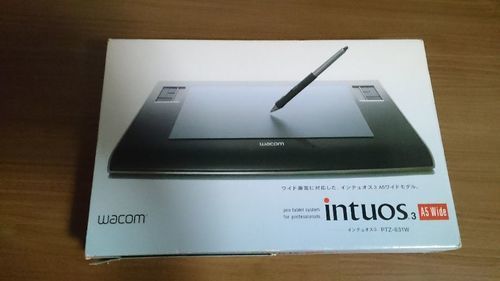 ペンタブレット intuos3 A5Wide(PTZ-631W)