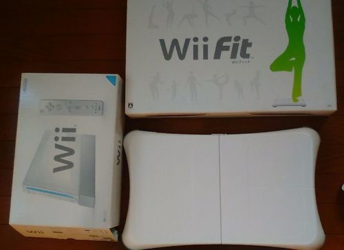 Wii本体とwii fit