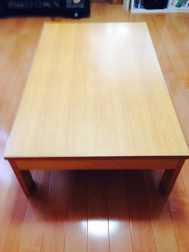 スライド式テーブル